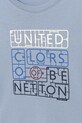 Chłopiec United Colors of Benetton longsleeve dziecięcy 3I1XG10JZ.P.seasonal niebieski