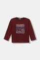 United Colors of Benetton longsleeve dziecięcy pozostałe bordowy 3I1XG10JZ.P.seasonal