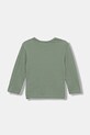United Colors of Benetton longsleeve dziecięcy 3I1XG10JZ.P.seasonal zielony AW25