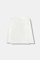 United Colors of Benetton longsleeve bawełniany dziecięcy 35RYC10QA.G.seasonal biały AW25