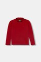 United Colors of Benetton longsleeve dziecięcy z elastanem czerwony 3DKEG10JU.P.seasonal
