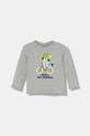 Детска блуза с дълги ръкави United Colors of Benetton памук сив 3I1XG10KH.P.seasonal