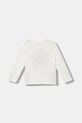 Παιδικό βαμβακερό μακρυμάνικο United Colors of Benetton 3I1XG10KQ.P.seasonal λευκό AW25