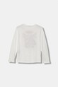United Colors of Benetton longsleeve bawełniany dziecięcy 3JERC10QO.G.seasonal biały AW25