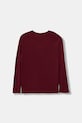 Хлопковый детский лонгслив United Colors of Benetton 3JERC10QO.G.seasonal бордо AW25
