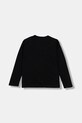 United Colors of Benetton longsleeve bawełniany dziecięcy 3JERC10QO.G.seasonal czarny AW25