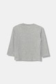 United Colors of Benetton longsleeve din bumbac pentru copii 3JERG10K5.P.seasonal gri AW25