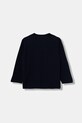 United Colors of Benetton longsleeve bawełniany dziecięcy 3JERG10K5.P.seasonal granatowy AW25