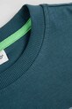 Chłopiec Coccodrillo longsleeve bawełniany dziecięcy ZC5143101VBA turkusowy