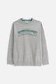 Coccodrillo longsleeve dziecięcy pozostałe szary ZC5143103VBA