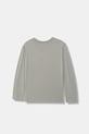 United Colors of Benetton longsleeve bawełniany dziecięcy 3ATNC10QU.G.Seasonal szary AW25