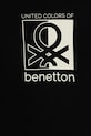 Chłopiec United Colors of Benetton longsleeve bawełniany dziecięcy 3ATNC10QU.G.Seasonal czarny