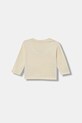 United Colors of Benetton longsleeve bawełniany dziecięcy 3ATNG10KT.P.Seasonal beżowy AW25
