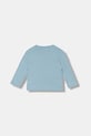 Otroška bombažna majica z dolgimi rokavi United Colors of Benetton 3ATNG10L6.P.Seasonal modra AW25