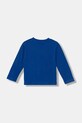 United Colors of Benetton longsleeve bawełniany dziecięcy 3ATNG10L6.P.Seasonal niebieski AW25
