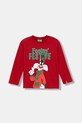 Παιδικό βαμβακερό μακρυμάνικο United Colors of Benetton στάμπα κόκκινο 3ATNG10L4.P.Seasonal