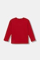 Παιδικό βαμβακερό μακρυμάνικο United Colors of Benetton 3ATNG10L4.P.Seasonal κόκκινο AW25