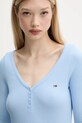 Tommy Jeans hosszú ujjú kék DW0DW20903
