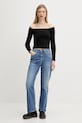 Лонгслів Tommy Jeans DW0DW20919 чорний AW25
