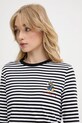 Bavlněné tričko s dlouhým rukávem Karl Lagerfeld KL X DISNEY černá A3W17091