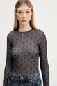 HUGO longsleeve szary 50542422