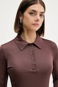 HUGO longsleeve brązowy 50543100