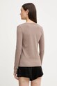 Guess longsleeve NEW CARRIE O5RI00.KBBU1 brązowy AW25