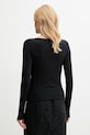 Odzież Guess longsleeve JOEY W5YP33.KACM2 czarny