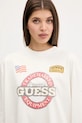 Guess Originals longsleeve bawełniany beżowy M5YI56.K8FQ4