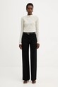 Μπλούζα με προσθήκη μαλλιού Pinko 105697.A2TW μπεζ AW25