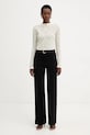 Pinko camicetta con lana 105697.A2TW beige AW25