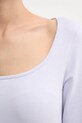 United Colors of Benetton longsleeve fioletowy 3FJHD10AQ