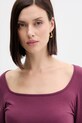 Лонгслив United Colors of Benetton фиолетовой 3FJHD10AQ