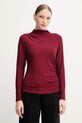 Joseph Ribkoff bluzka z elastanem bordowy 254162