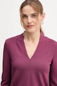 United Colors of Benetton bluzka fioletowy 31NLD401X