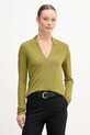 United Colors of Benetton camicetta semplice verde 31NLD401X