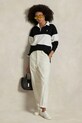 Odzież Polo Ralph Lauren longsleeve bawełniany Knit 211971708 czarny