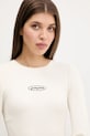 Лонгслив Guess Jeans бежевый W5YP38.KA0H1