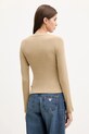 Одяг Лонгслів Guess Jeans W5YP38.KA0H1 бежевий
