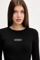 Лонгслів Guess Jeans чорний W5YP38.KA0H1