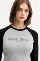 Дитячий лонгслів Guess Jeans сірий W5YI00.J1314