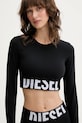Diesel longsleeve MELISSA-D-POP czarny A18281.0PLAR