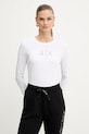 Armani Exchange longsleeve aplikacja biały XW001365.AF16294