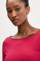 Tommy Jeans longsleeve DW0DW21548 różowy
