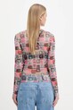 Odzież Tommy Jeans longsleeve DW0DW21558 różowy