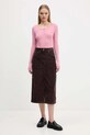 Μακρυμάνικο Tommy Jeans DW0DW21575 ροζ AW25