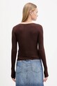 Ρούχα Μακρυμάνικο Tommy Jeans DW0DW21575 καφέ