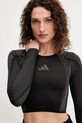 adidas Performance longsleeve treningowy POWER czarny JH1364