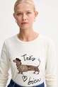 Weekend Max Mara longsleeve RENOIR beżowy 2525946032600