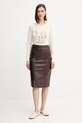 Weekend Max Mara longsleeve RENOIR 2525946032600 beżowy AW25